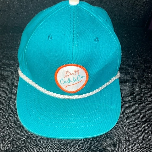 Cash & Co Other - Cash and Co little kid teal surf snap back hat some signs of wear see pics M/L.